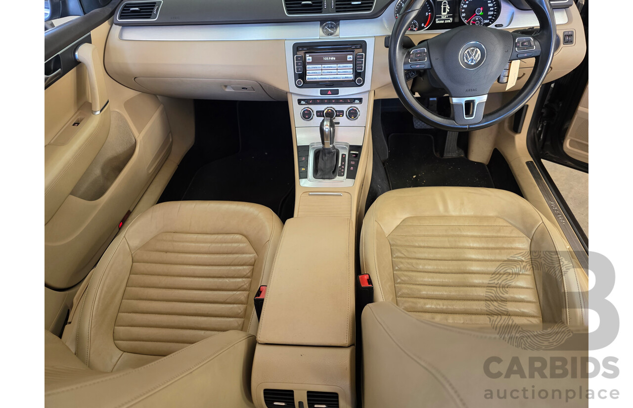 5/2012 Volkswagen Passat 125 TDI Highline 3C MY12 4d Wagon Brown 2.0L