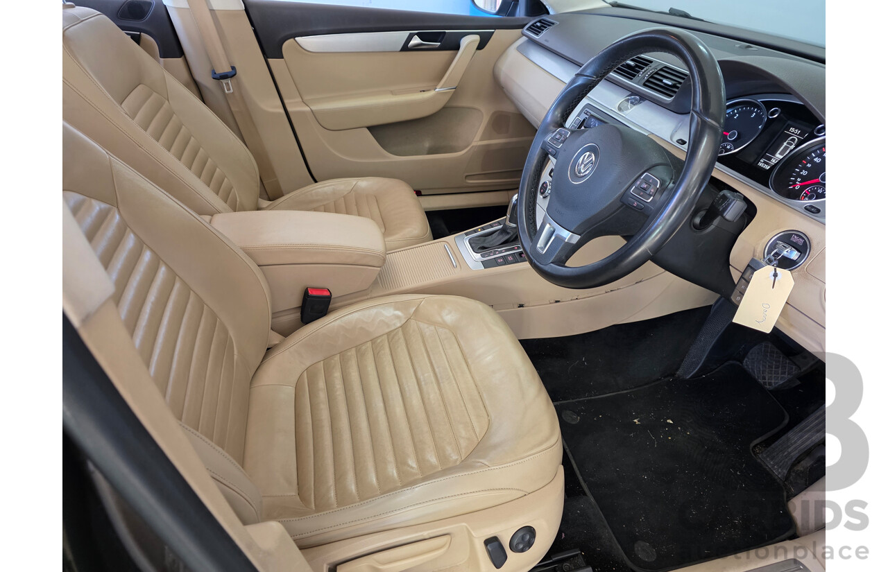 5/2012 Volkswagen Passat 125 TDI Highline 3C MY12 4d Wagon Brown 2.0L