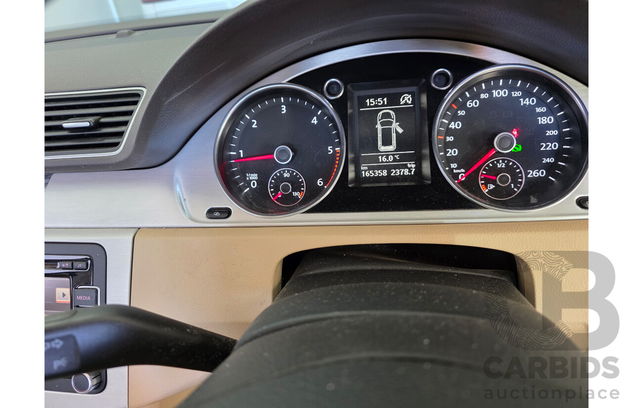 5/2012 Volkswagen Passat 125 TDI Highline 3C MY12 4d Wagon Brown 2.0L