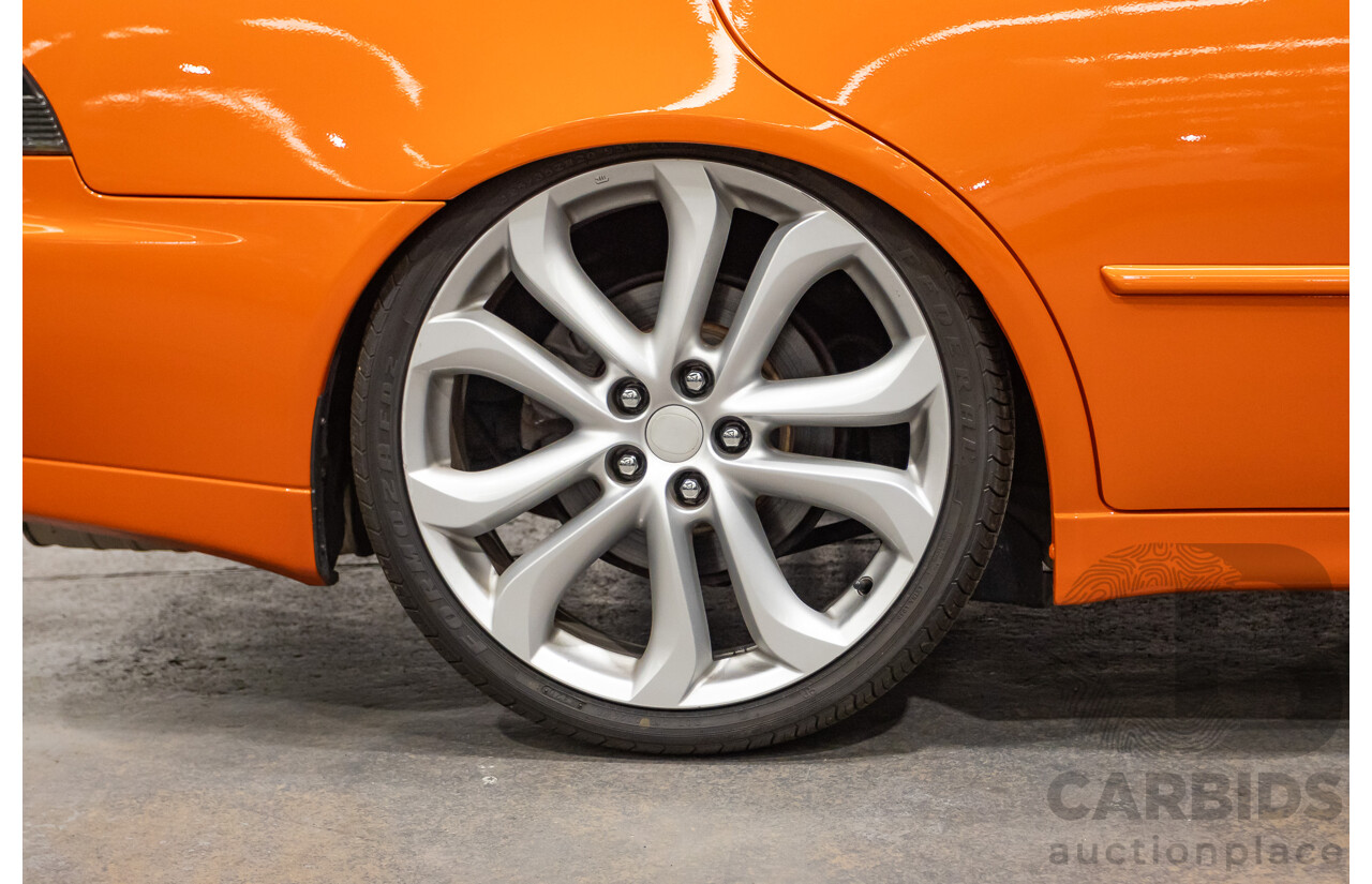 9/2001 Lexus IS200 GXE10R 4d Sedan Sunburst Orange 2.0L