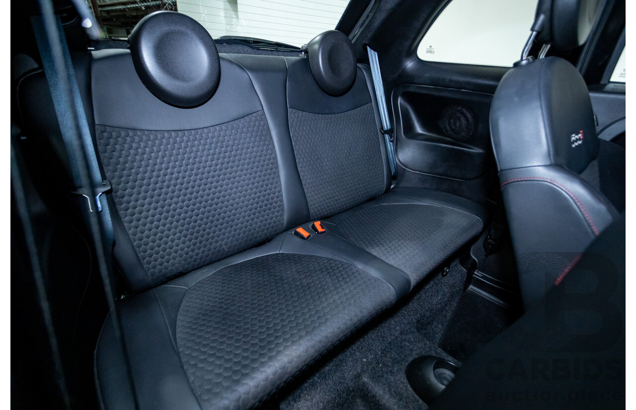 11/2013 Fiat 500 S MY13 3d Hatchback Vesuvio Black Metallic 1.4L