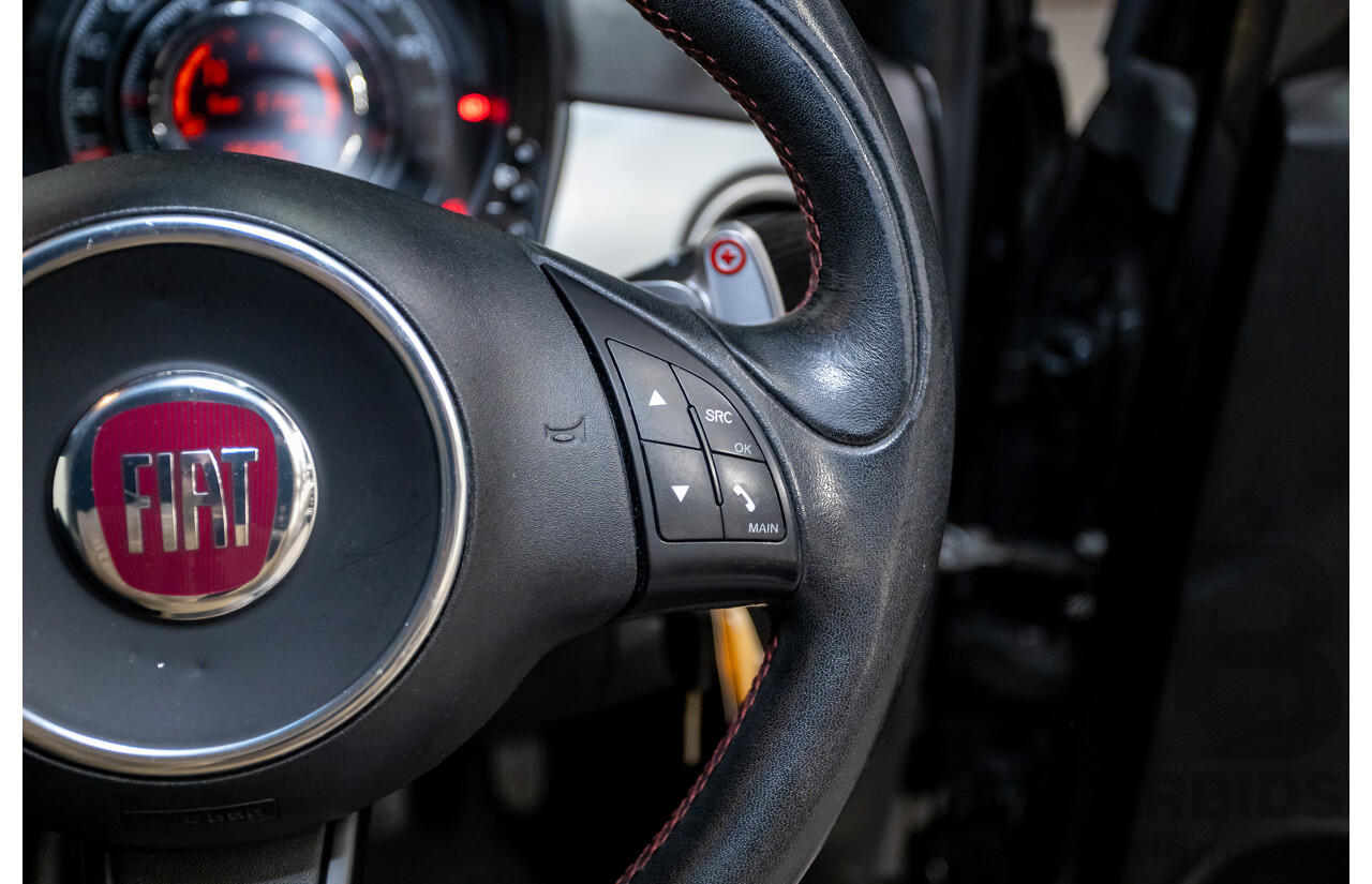 11/2013 Fiat 500 S MY13 3d Hatchback Vesuvio Black Metallic 1.4L