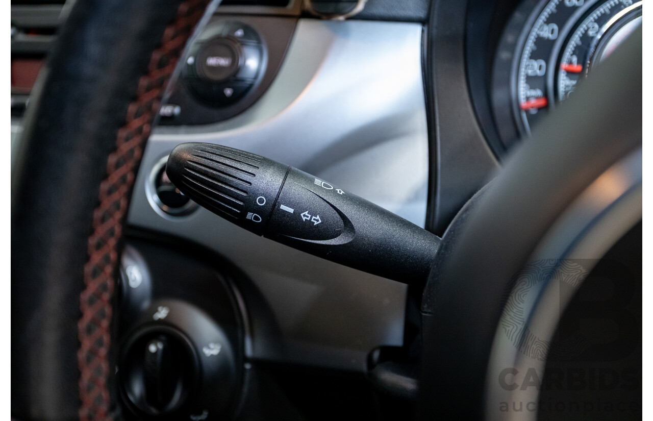 11/2013 Fiat 500 S MY13 3d Hatchback Vesuvio Black Metallic 1.4L