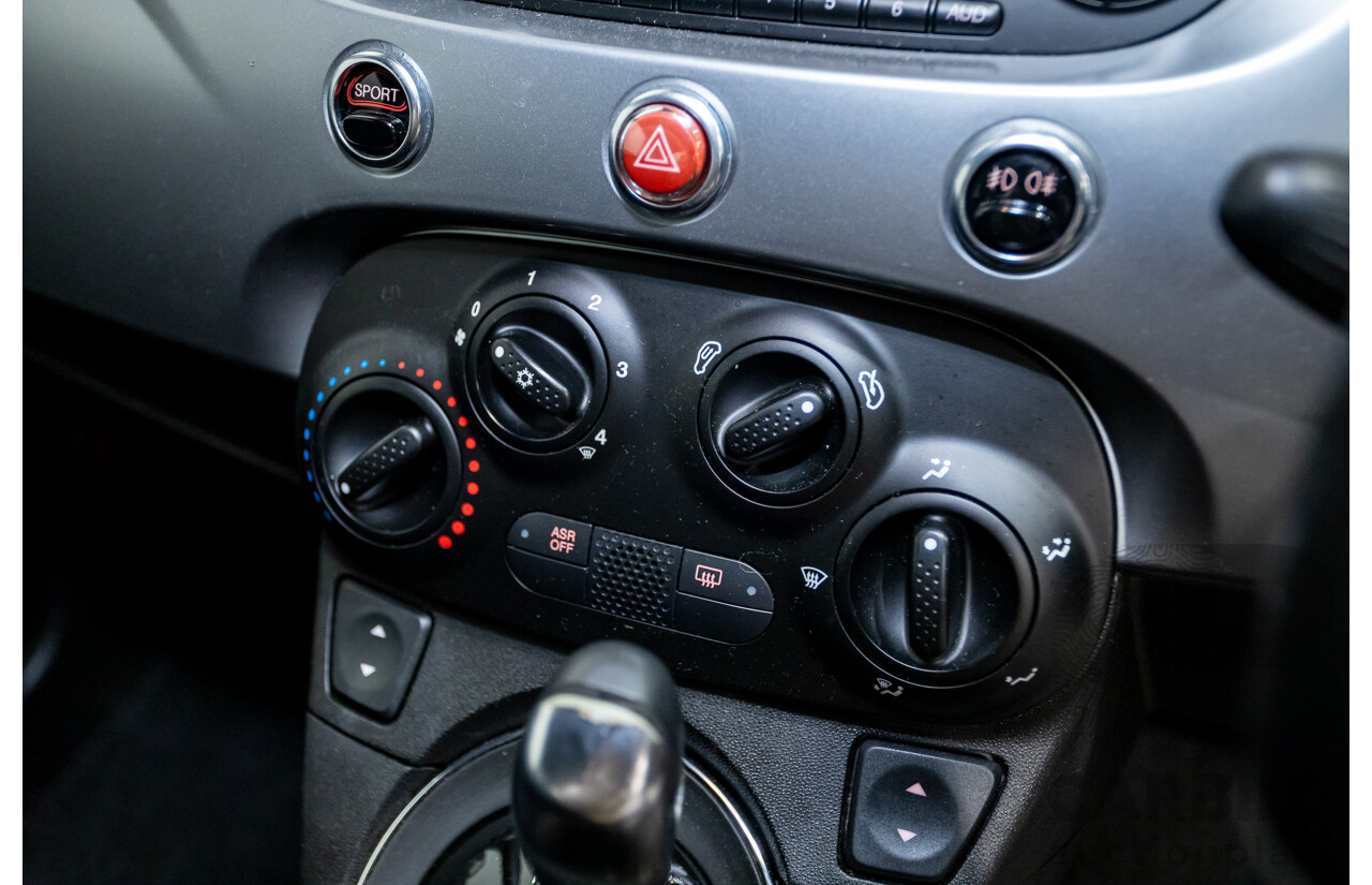 11/2013 Fiat 500 S MY13 3d Hatchback Vesuvio Black Metallic 1.4L