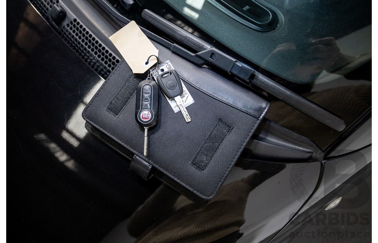 11/2013 Fiat 500 S MY13 3d Hatchback Vesuvio Black Metallic 1.4L