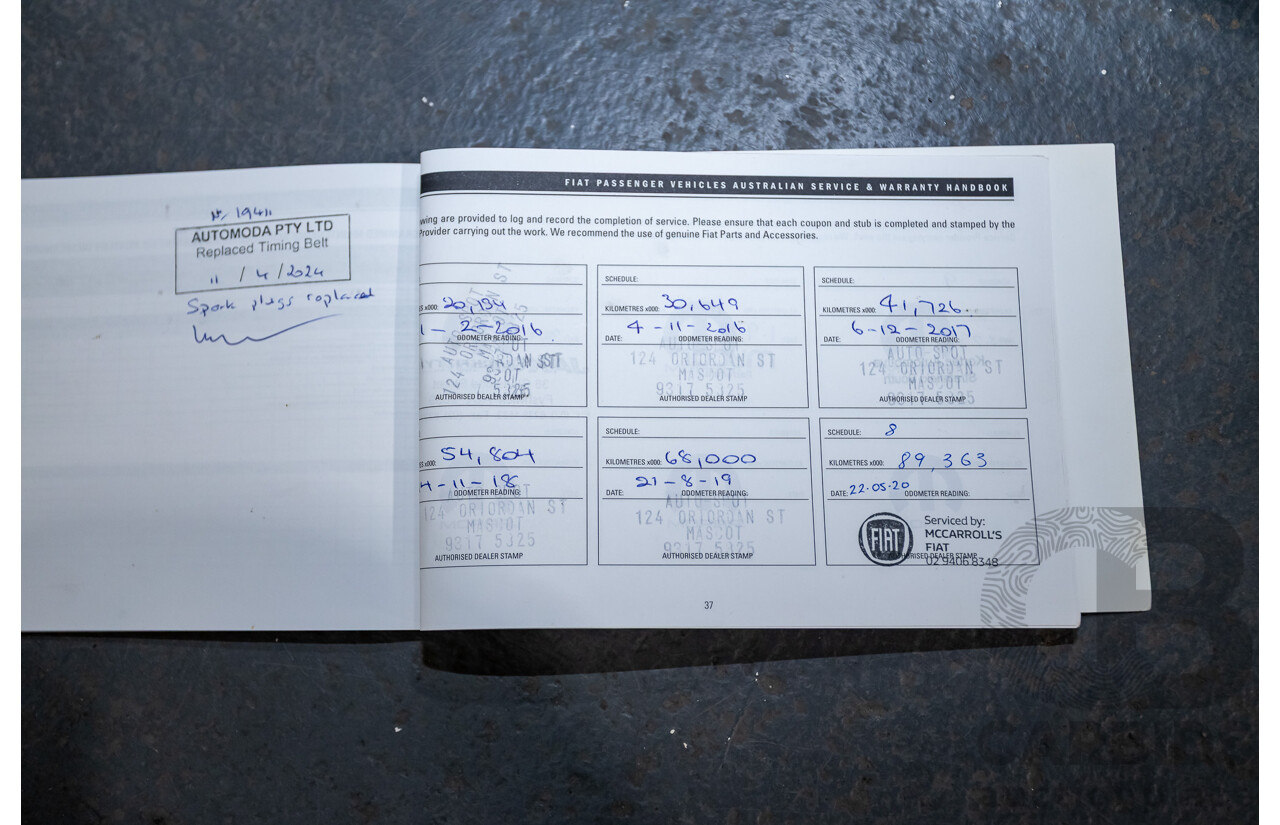 11/2013 Fiat 500 S MY13 3d Hatchback Vesuvio Black Metallic 1.4L