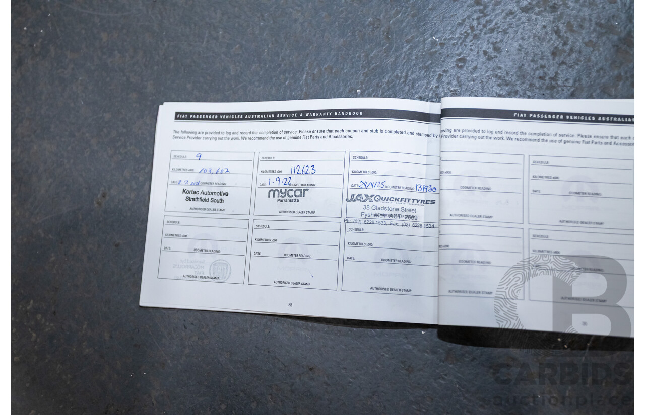 11/2013 Fiat 500 S MY13 3d Hatchback Vesuvio Black Metallic 1.4L