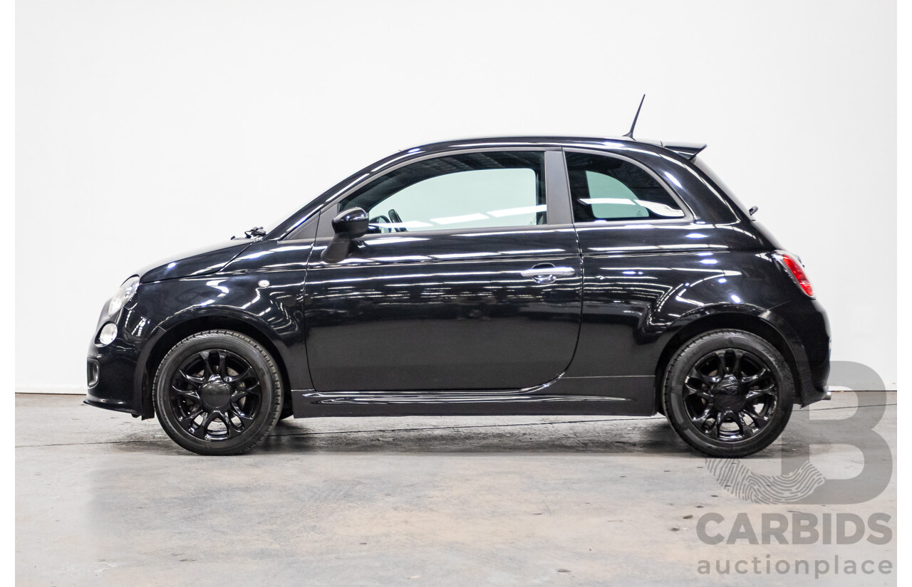 11/2013 Fiat 500 S MY13 3d Hatchback Vesuvio Black Metallic 1.4L