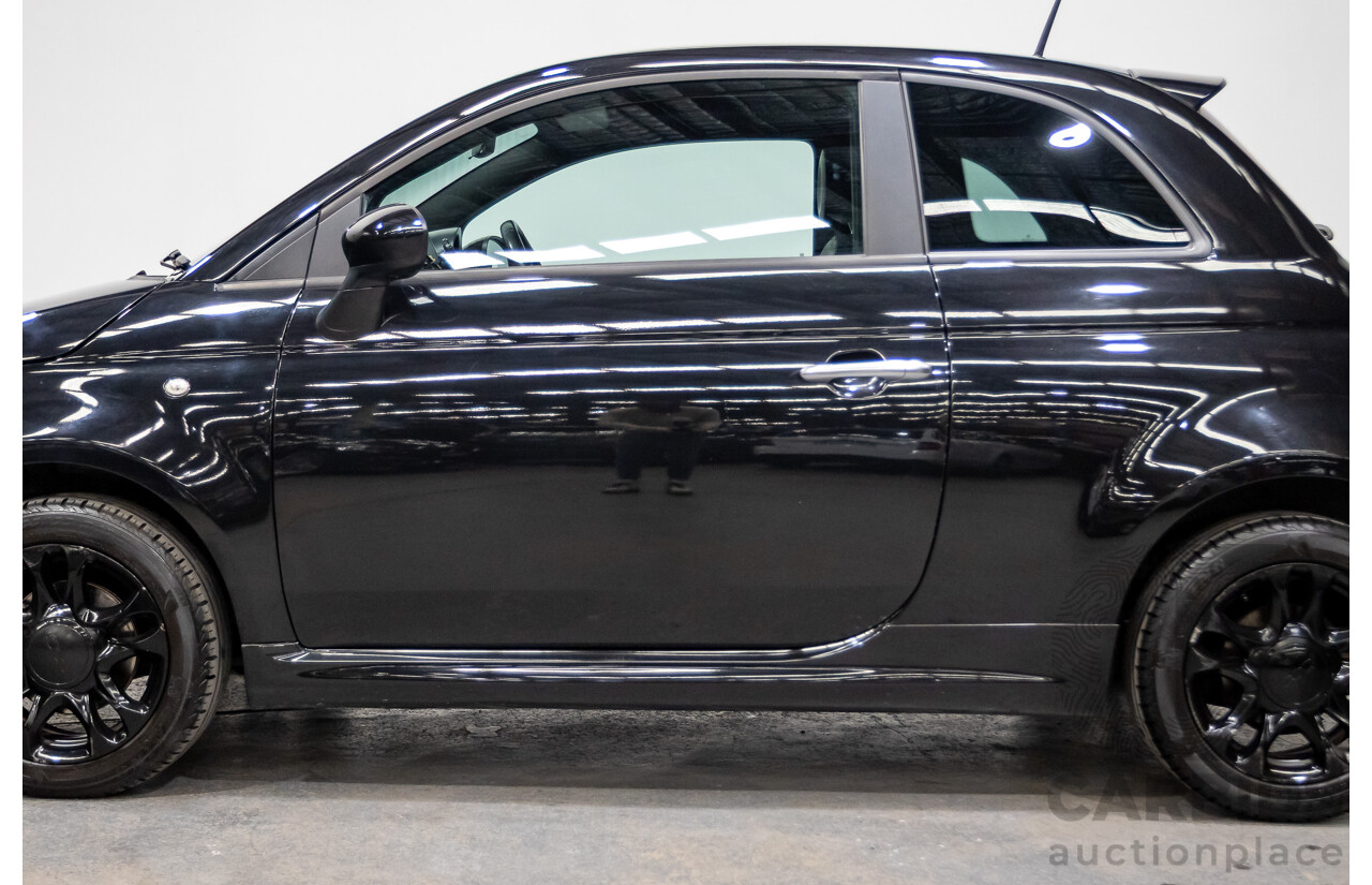 11/2013 Fiat 500 S MY13 3d Hatchback Vesuvio Black Metallic 1.4L