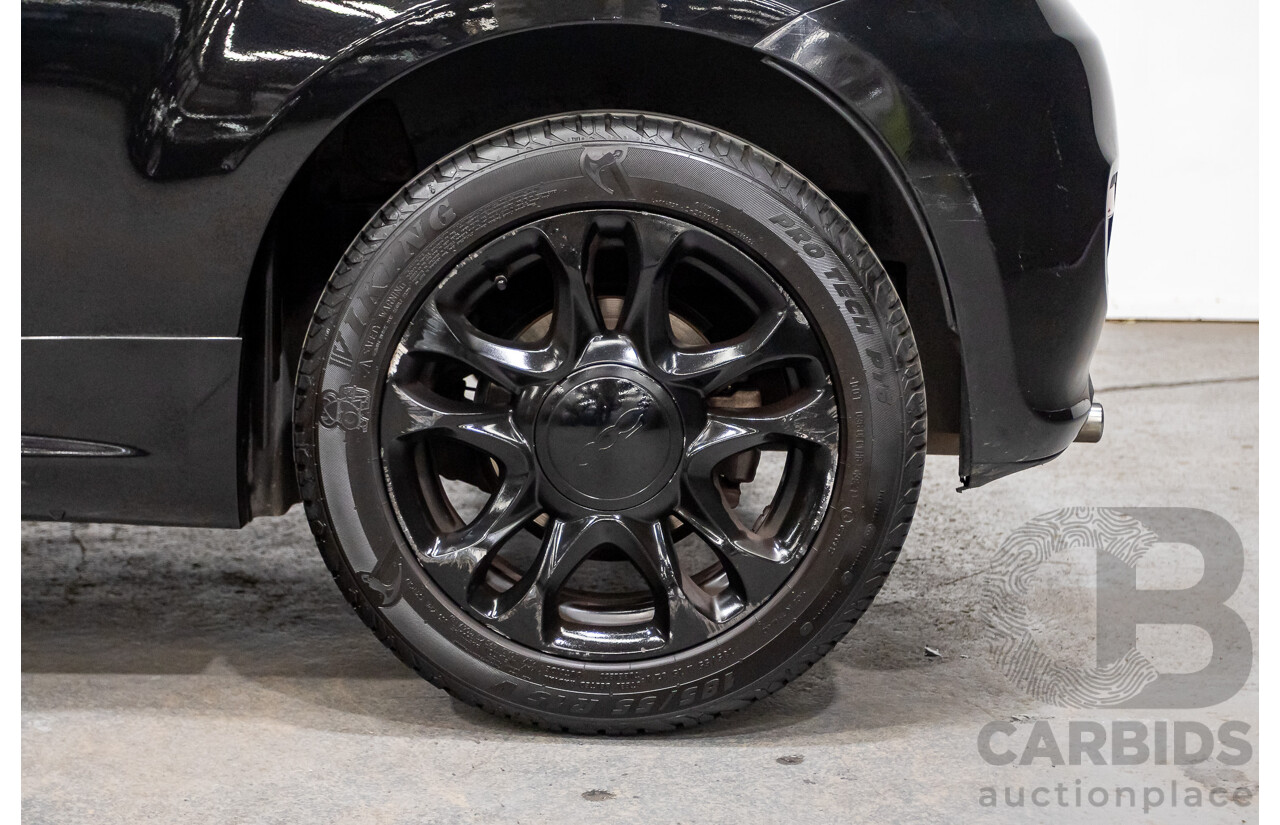 11/2013 Fiat 500 S MY13 3d Hatchback Vesuvio Black Metallic 1.4L