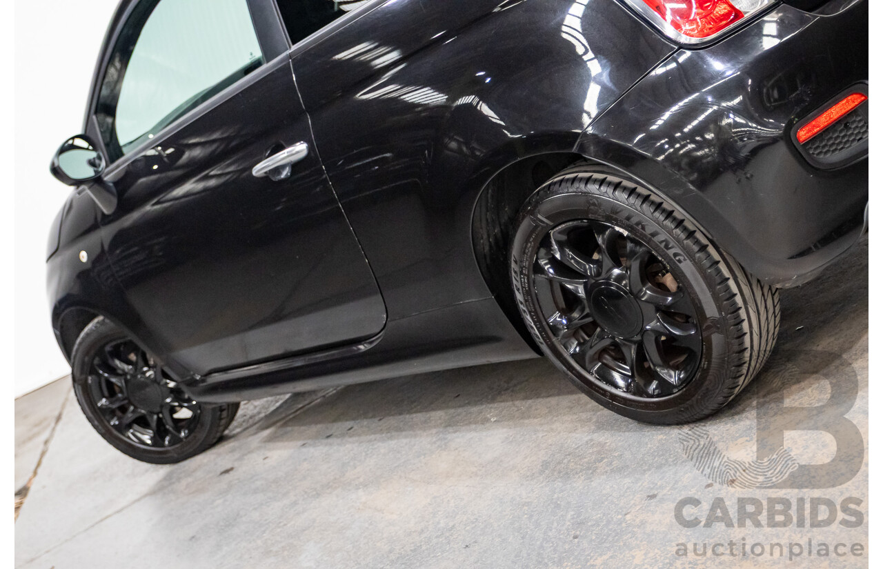 11/2013 Fiat 500 S MY13 3d Hatchback Vesuvio Black Metallic 1.4L