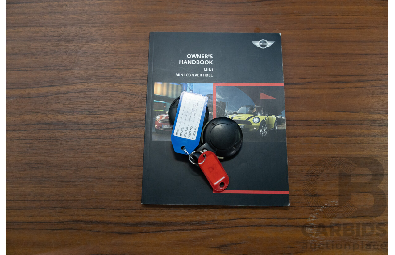 9/2009 Mini Cooper D R56 2d Hatchback Horizon Blue Metallic/Pepper White Roof Turbo Diesel 1.6L