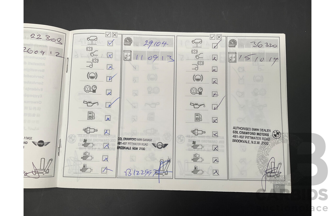 9/2009 Mini Cooper D R56 2d Hatchback Horizon Blue Metallic/Pepper White Roof Turbo Diesel 1.6L