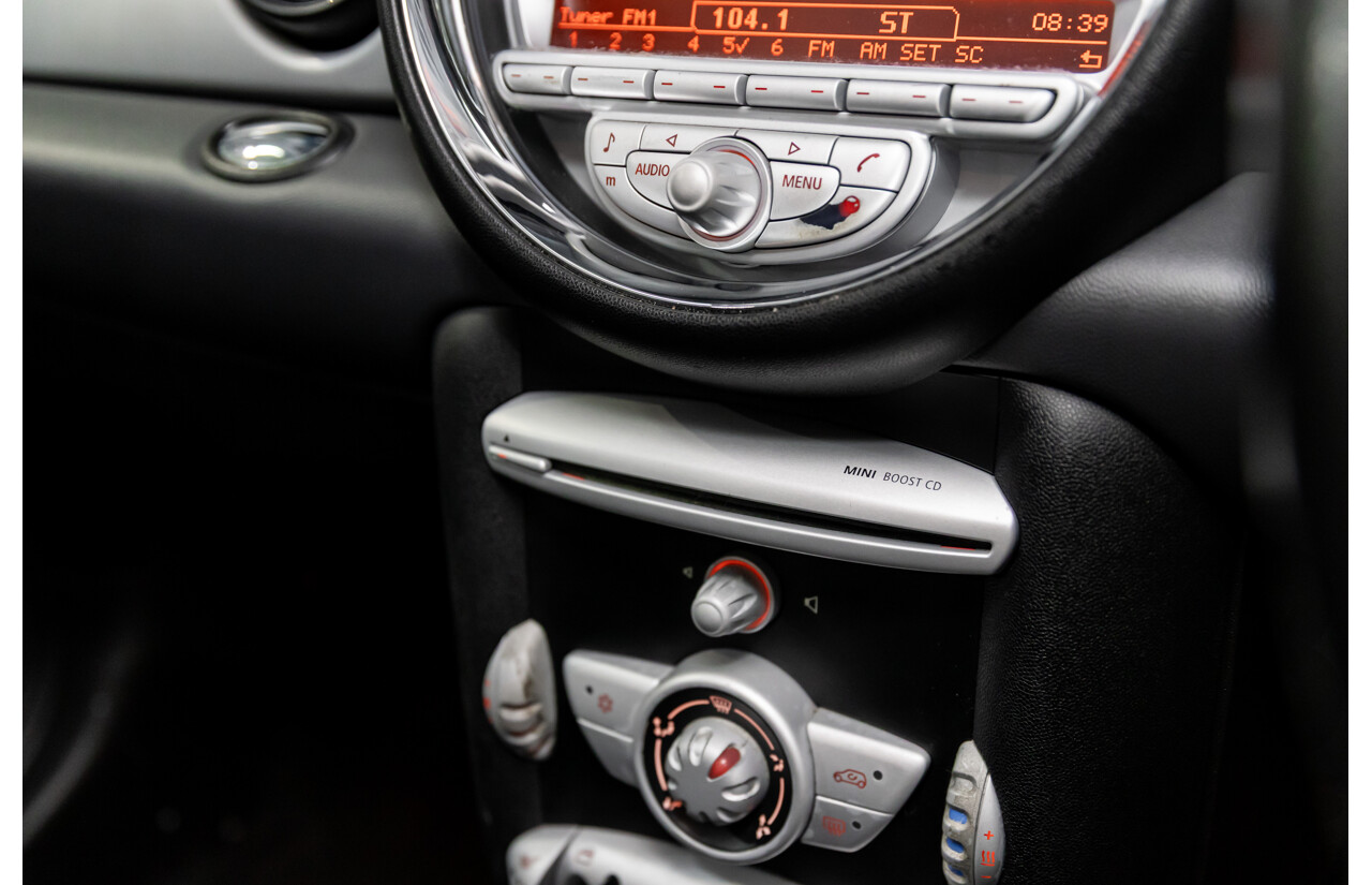 9/2009 Mini Cooper D R56 2d Hatchback Horizon Blue Metallic/Pepper White Roof Turbo Diesel 1.6L