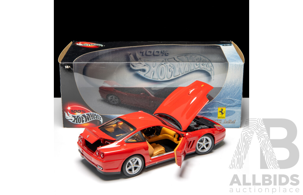 Hot Wheel Metal Collection Ferrari 575 MM