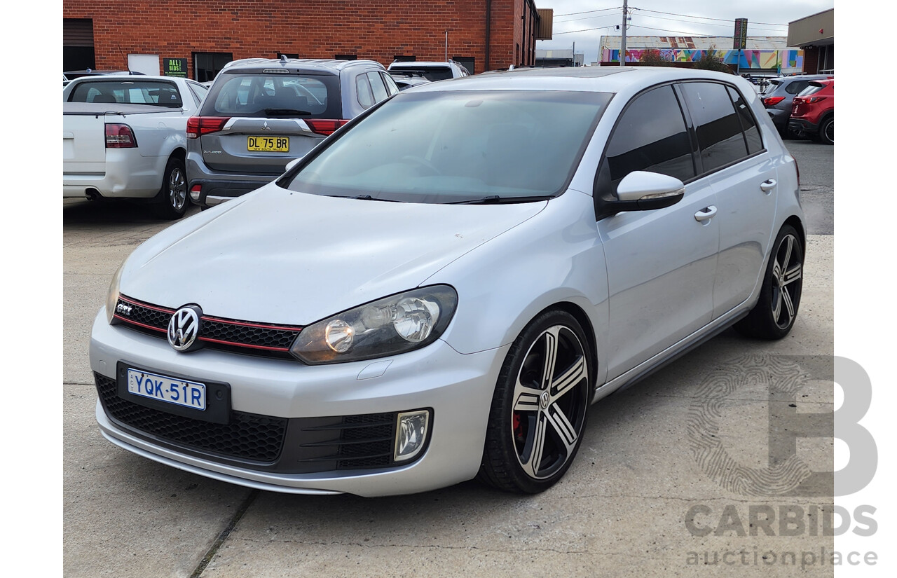 10/2012 Volkswagen Golf GTi 1K MY12 5d Hatchback Silver 2.0L
