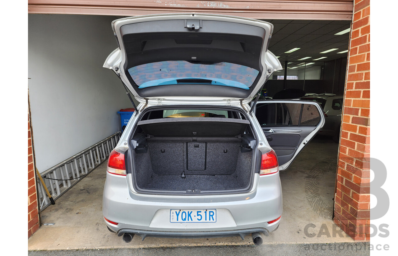 10/2012 Volkswagen Golf GTi 1K MY12 5d Hatchback Silver 2.0L