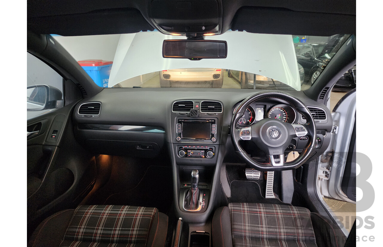 10/2012 Volkswagen Golf GTi 1K MY12 5d Hatchback Silver 2.0L