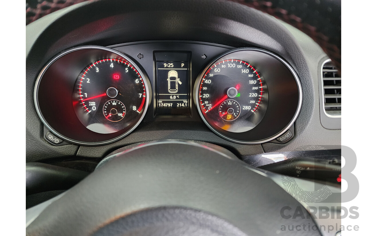 10/2012 Volkswagen Golf GTi 1K MY12 5d Hatchback Silver 2.0L