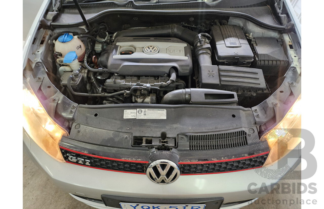 10/2012 Volkswagen Golf GTi 1K MY12 5d Hatchback Silver 2.0L