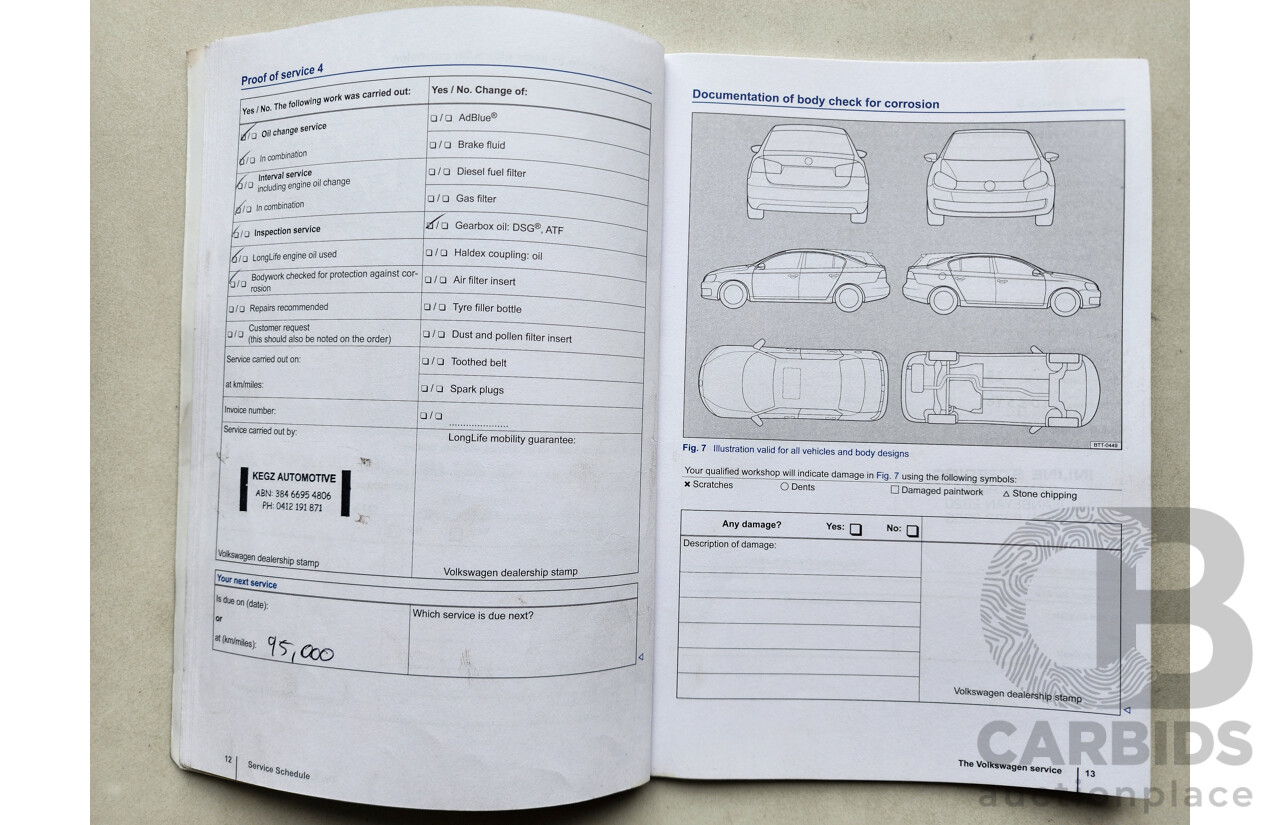 10/2012 Volkswagen Golf GTi 1K MY12 5d Hatchback Silver 2.0L