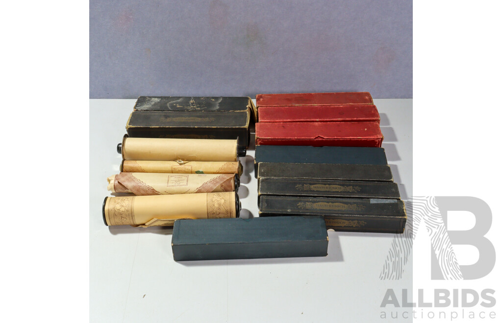 Collection Antique and Vintage Pianola Rolls