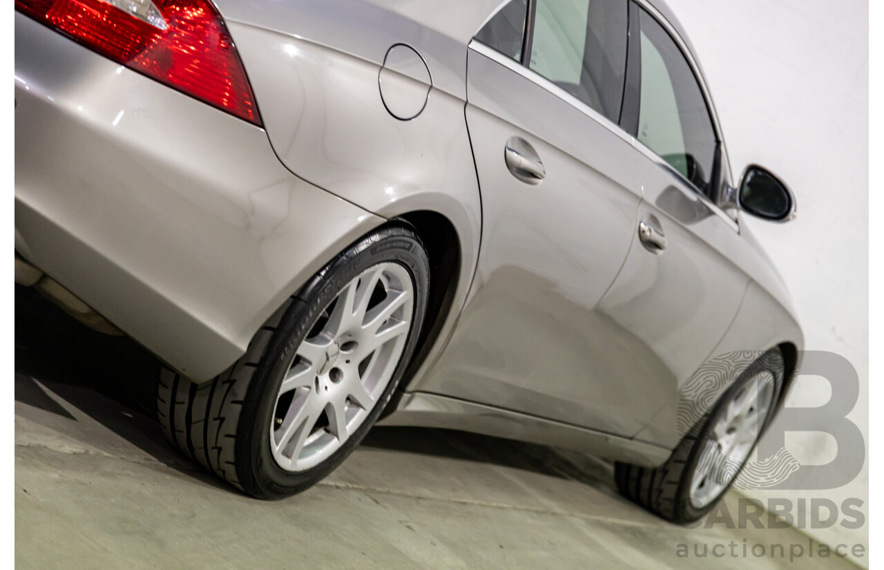 8/2005 Mercedes-Benz CLS 350 219 4d Coupe Cubanite Silver Metallic V6 3.5L