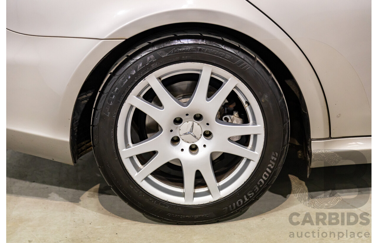 8/2005 Mercedes-Benz CLS 350 219 4d Coupe Cubanite Silver Metallic V6 3.5L