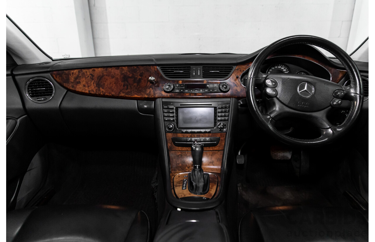 8/2005 Mercedes-Benz CLS 350 219 4d Coupe Cubanite Silver Metallic V6 3.5L