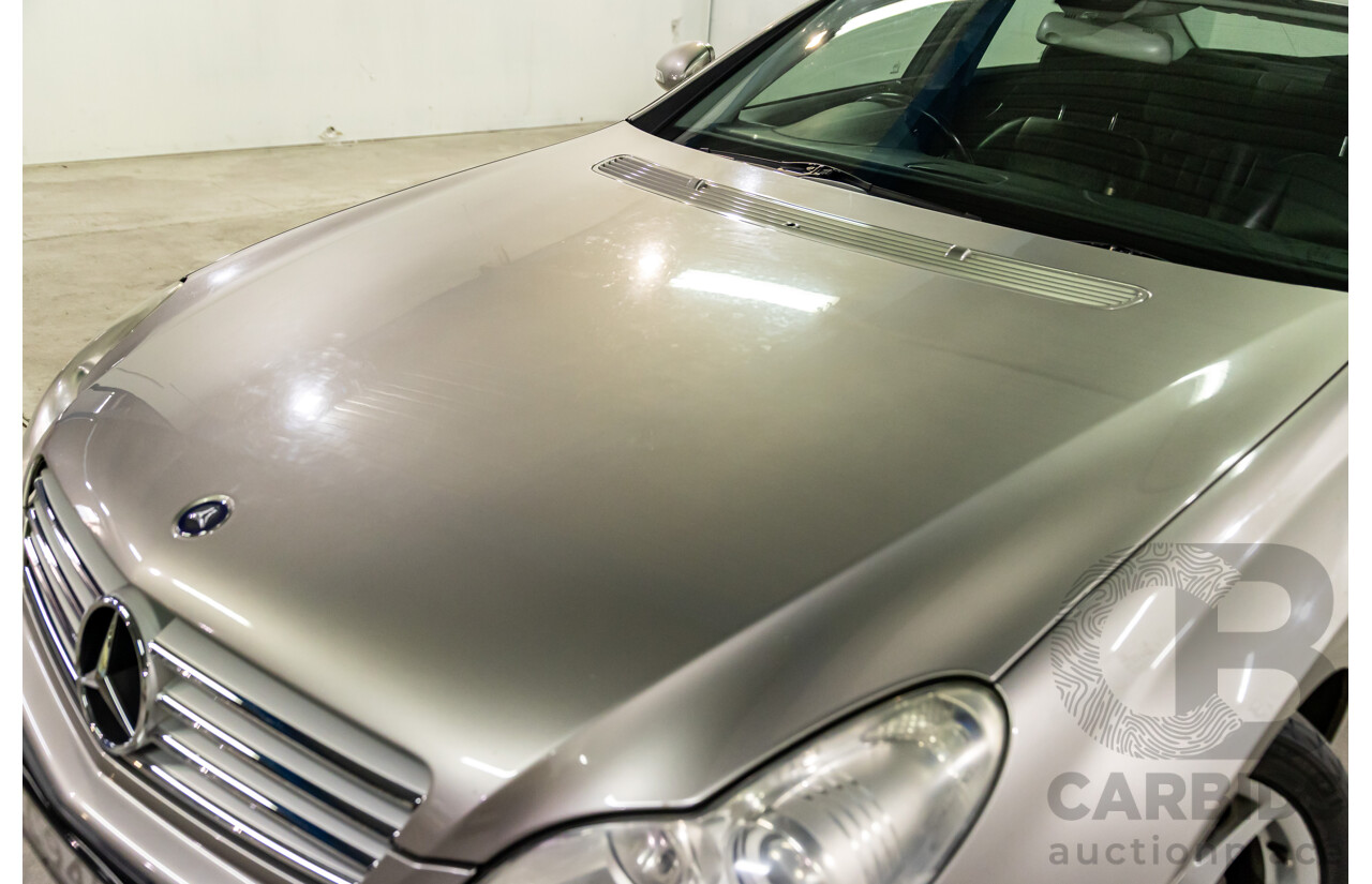 8/2005 Mercedes-Benz CLS 350 219 4d Coupe Cubanite Silver Metallic V6 3.5L