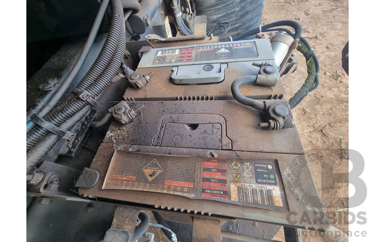 12/2002, Hino FF1J - 6 Cylinder Diesel, Dual Control 770 Cyclone Street Sweeper