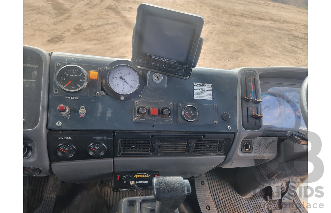 12/2002, Hino FF1J - 6 Cylinder Diesel, Dual Control 770 Cyclone Street Sweeper