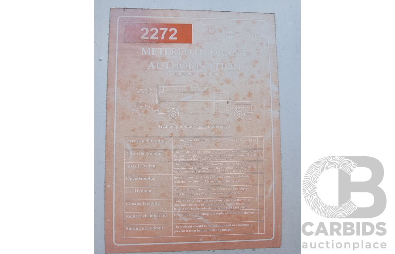 03/2004, IVECO Acco C/Cab 6WH DC LE 2350G ISC Cummins 12,000L Water Cart