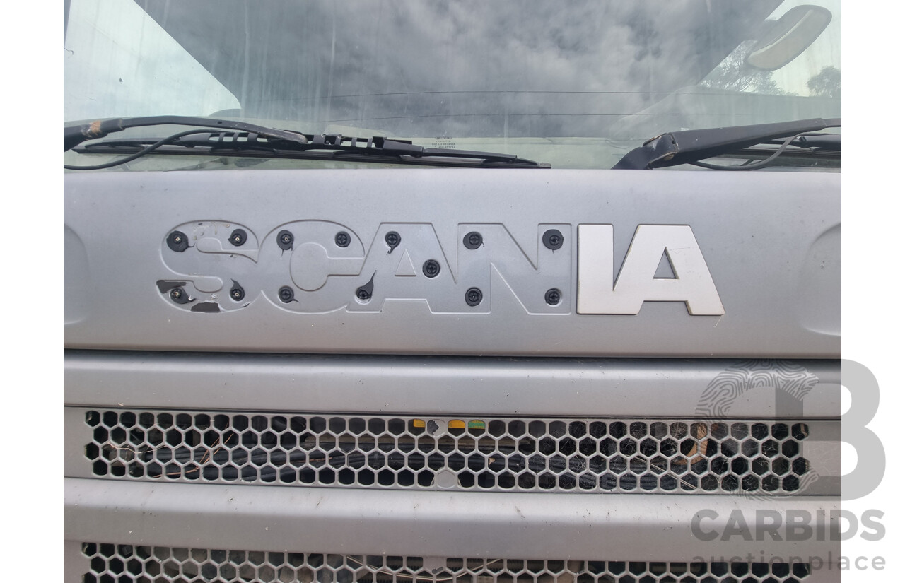 12/2003 Scania P124 6x4, 12L Diesel, Tipper Truck