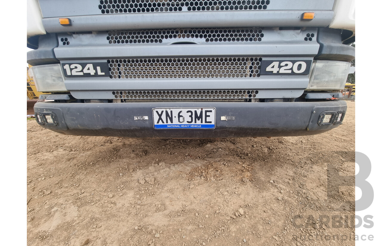 12/2003 Scania P124 6x4, 12L Diesel, Tipper Truck