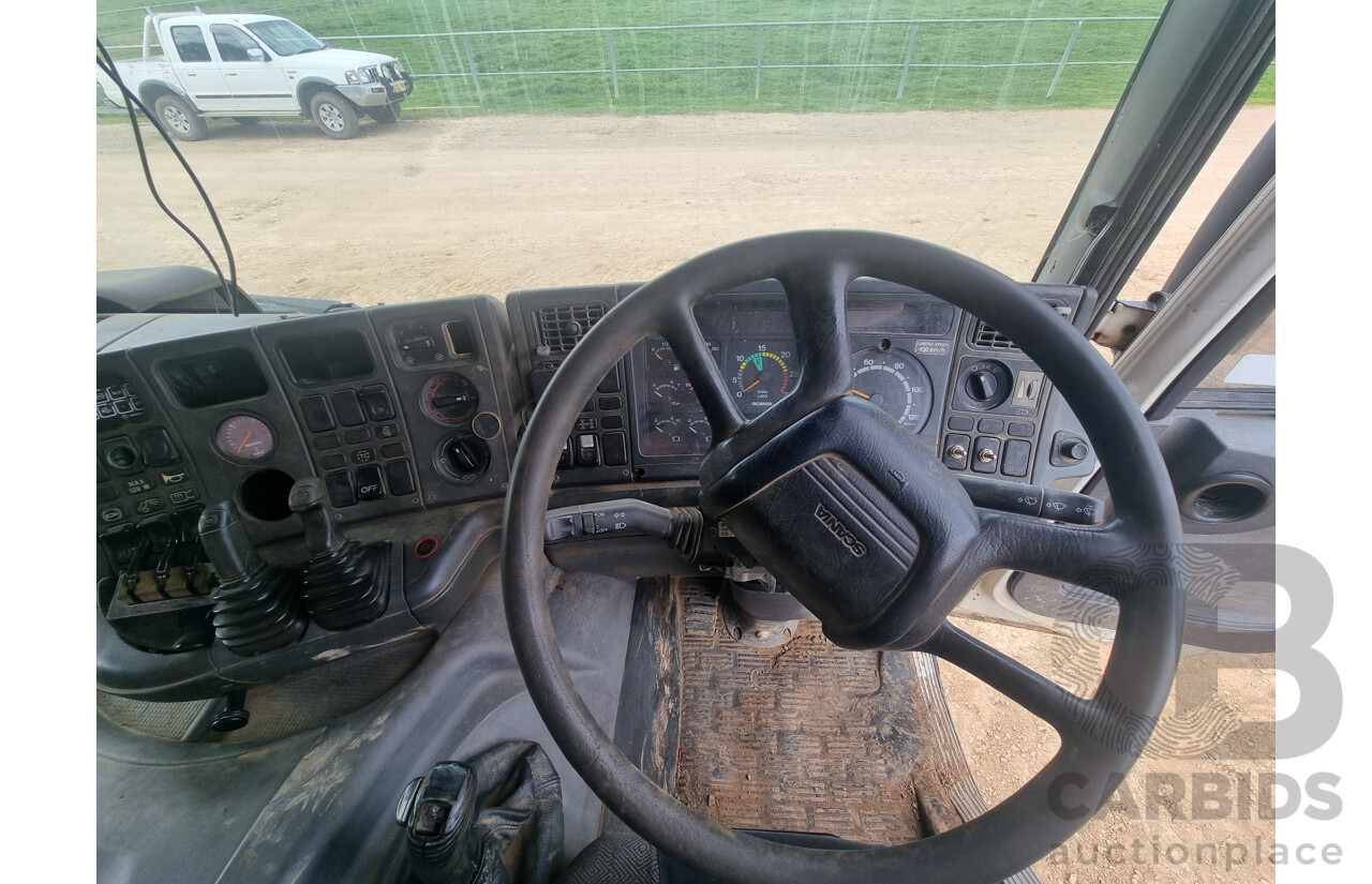 12/2003 Scania P124 6x4, 12L Diesel, Tipper Truck
