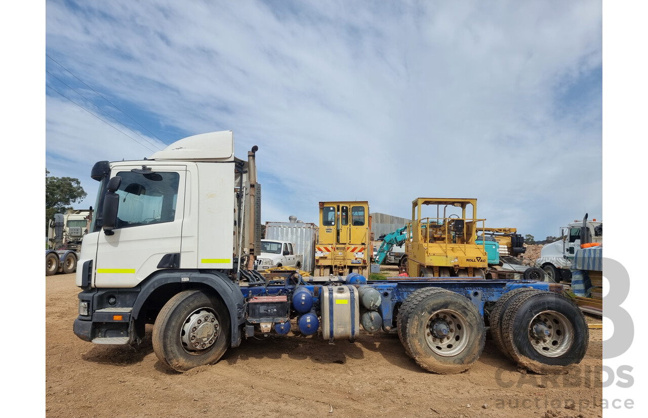 12/2003 Scania P124 6x4, 12L Diesel, Tipper Truck