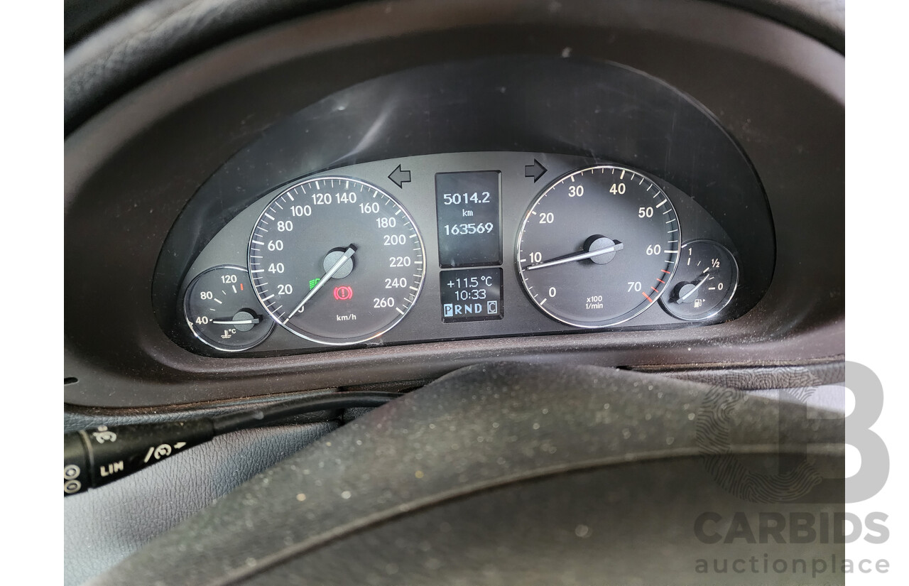 12/2005 Mercedes-Benz C180 Kompressor CL203 UPGRADE 2d Coupe Black 1.8L