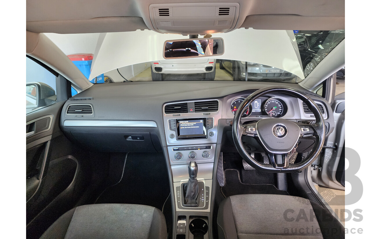 2/2014 Volkswagen Golf 90 TSI AU MY14 4d Wagon Silver 1.4L