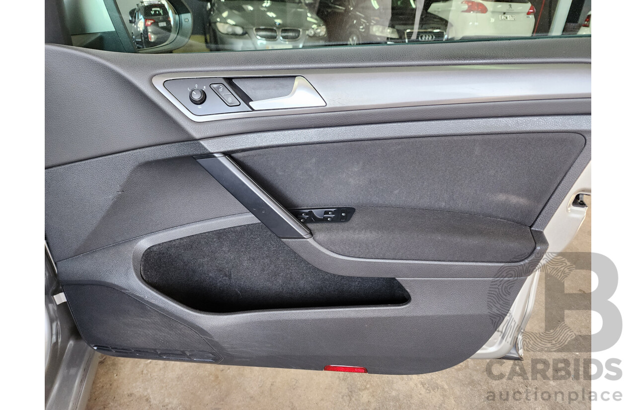 2/2014 Volkswagen Golf 90 TSI AU MY14 4d Wagon Silver 1.4L