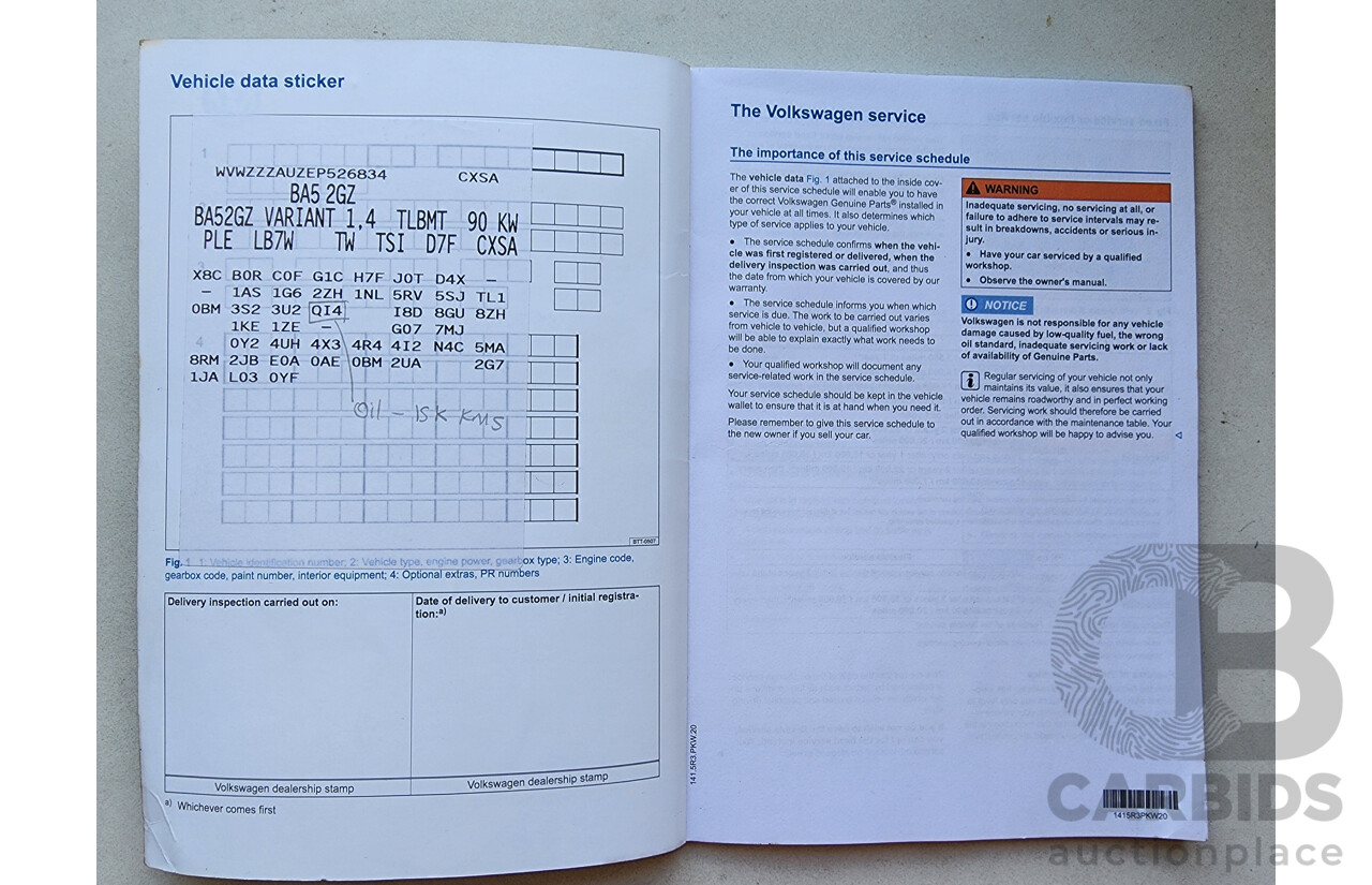 2/2014 Volkswagen Golf 90 TSI AU MY14 4d Wagon Silver 1.4L