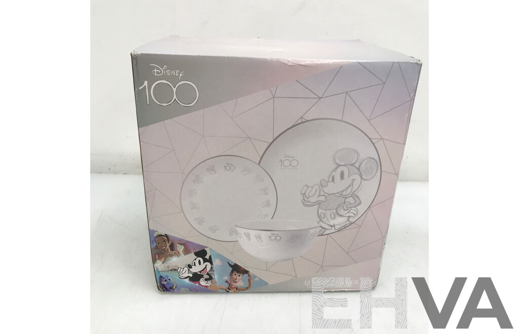 Disney 100 12 Piece Dinner Set