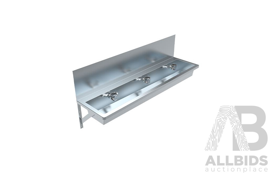 Britex Stainless Steel Wallsend Basin Trough
