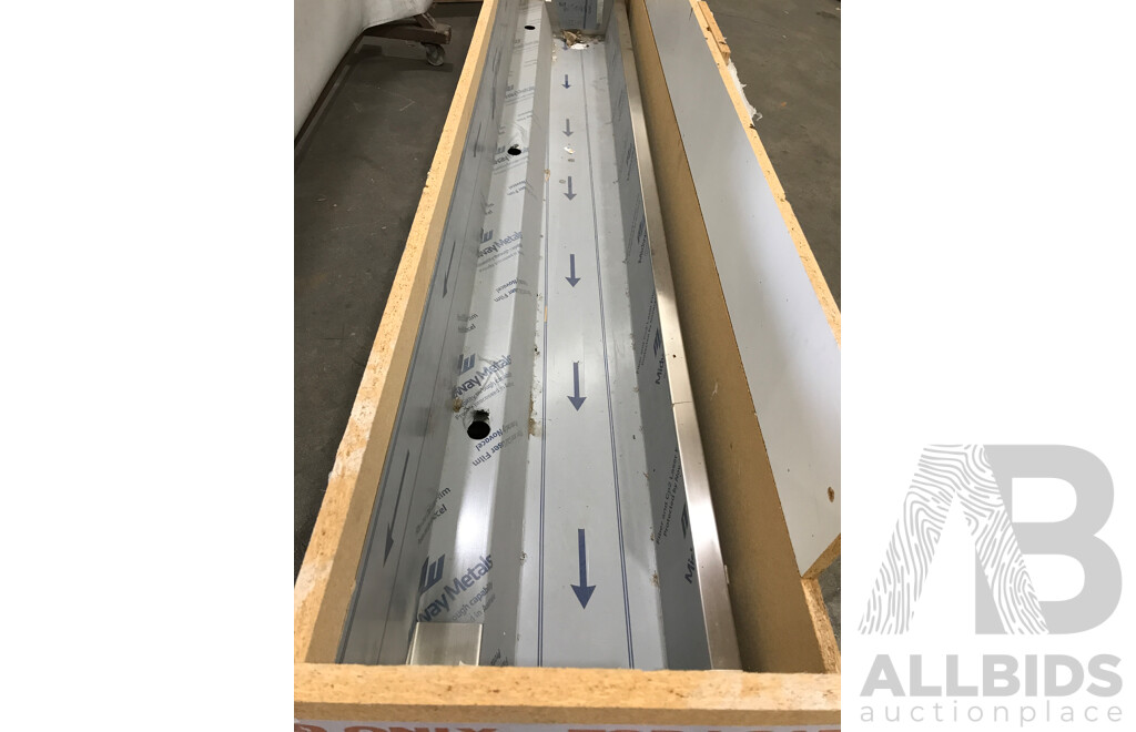 Britex Stainless Steel Wallsend Basin Trough