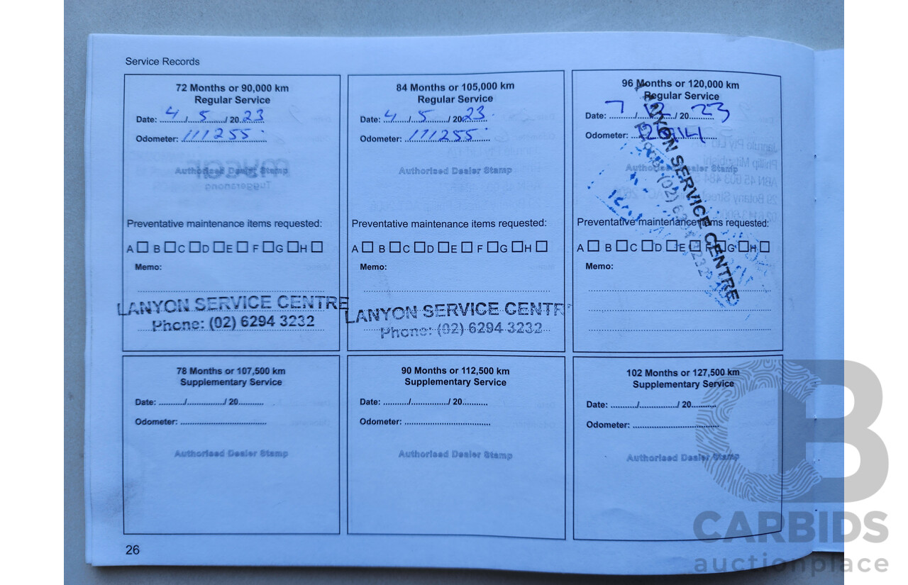 10/2017 Mitsubishi Outlander ES 7-seater (4x2) ZL MY18 4d Wagon Grey 2.4L