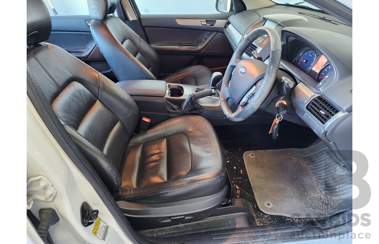 4/2010 Ford G6 Limited Edition FG 4d Sedan White 4.0L