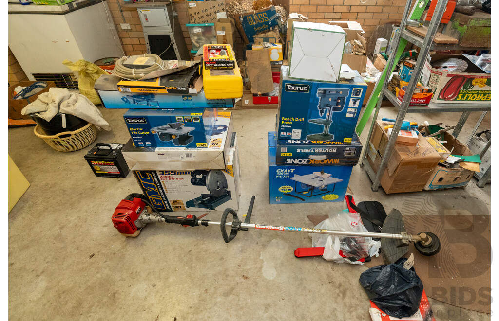 Assorted Job Lot - Power Tools & Gardening Equipment ETC