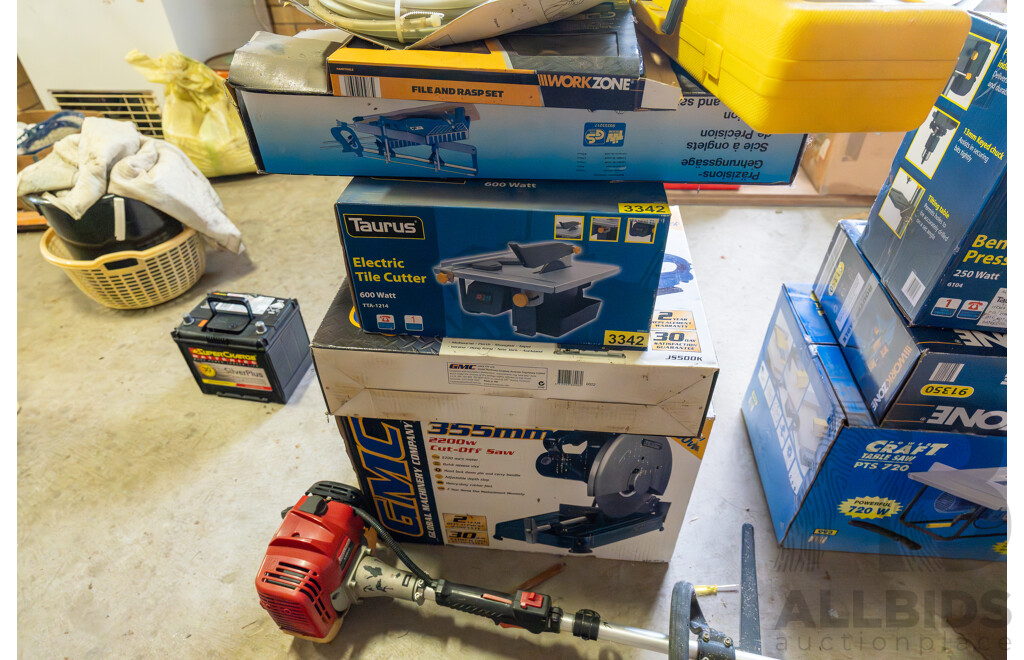 Assorted Job Lot - Power Tools & Gardening Equipment ETC