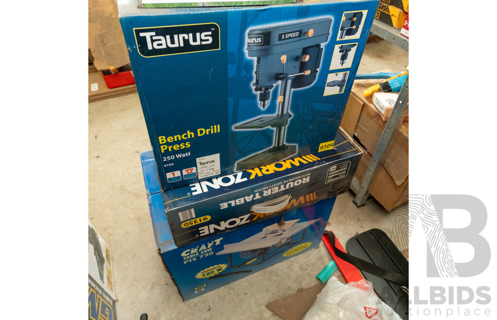 Assorted Job Lot - Power Tools & Gardening Equipment ETC