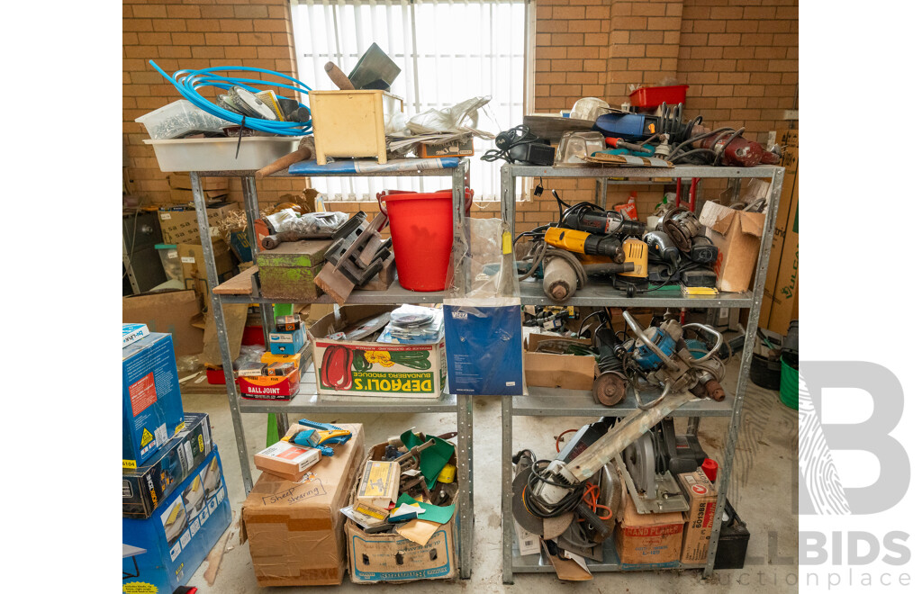 Assorted Job Lot - Power Tools Accessories & Attachments ETC